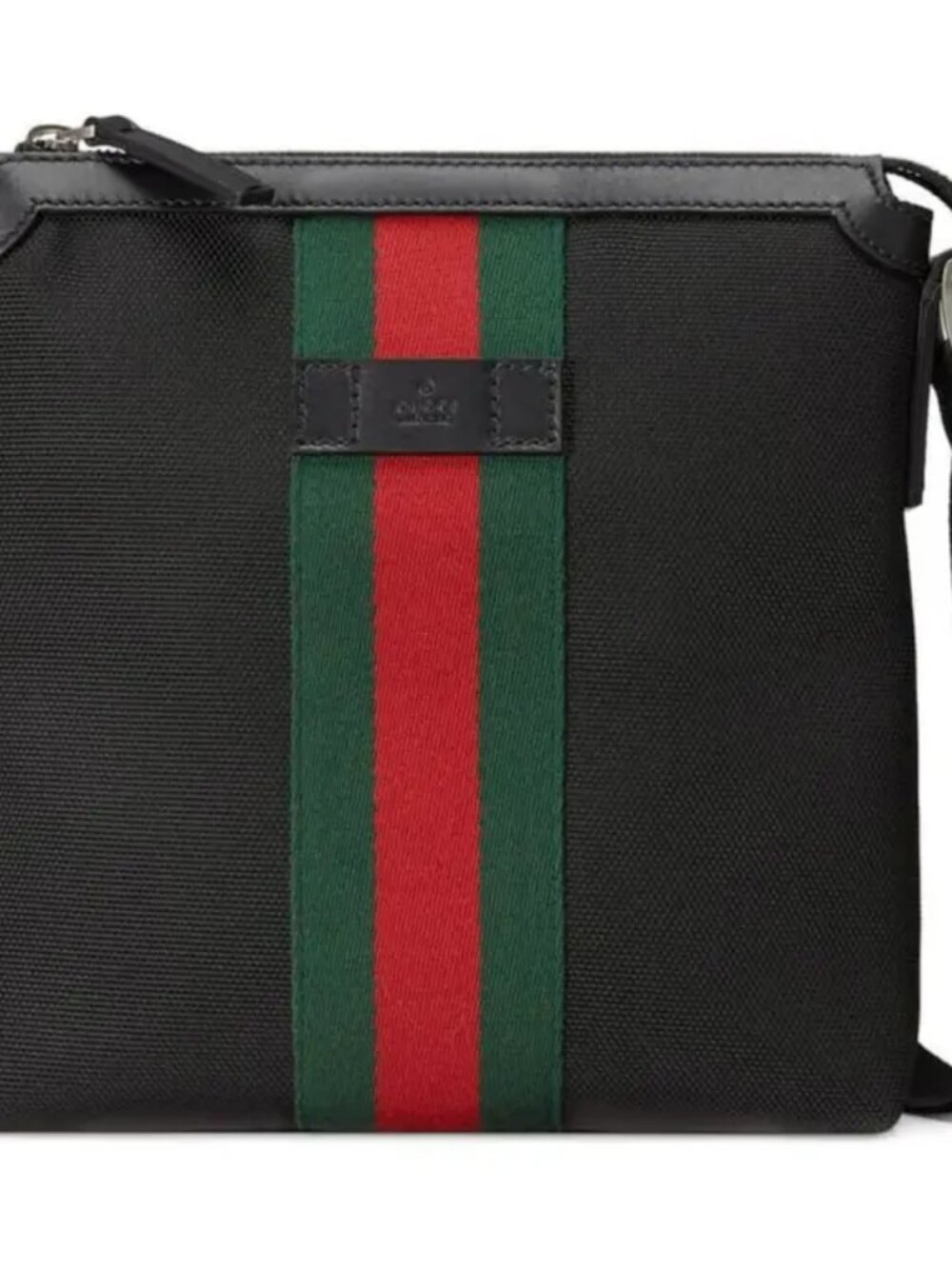 Gucci Techno Canvas Web Messenger Bag NWT